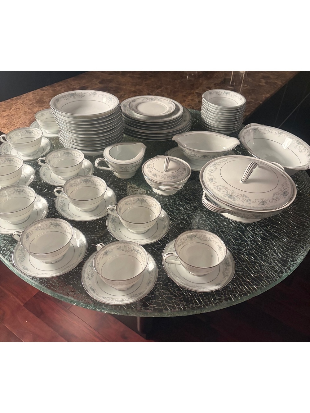 Noritake Colburn China Dinnerware Set - Vintage Japan Porcelain